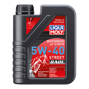 Liqui Moly Motorbike 4T Synth 5W-40 Street Race (1L) – Ultimate Fully Synthetic Racing Performance