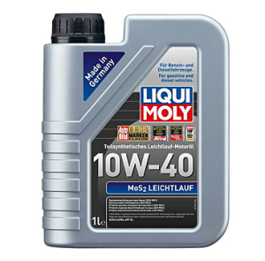 Liqui Moly MoS2 Leichtlauf SAE 10W-40 (1L) – Semi-Synthetic with MoS2