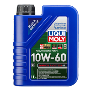 LIQUI MOLY Synthoil Race Tech GT1 10W-60 – Fully Synthetic (1L)