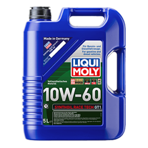 LIQUI MOLY Synthoil Race Tech GT1 10W-60 – Fully Synthetic (5L)