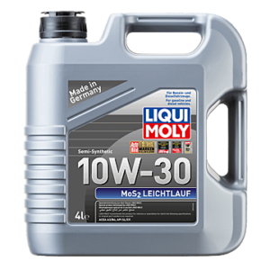 LIQUI MOLY MoS2 Leichtlauf 10W-30 – Semi-Synthetic Engine Oil (4L)