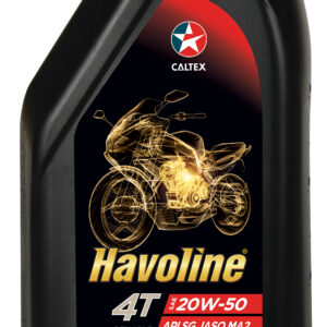 Caltex Havoline 4T SAE 20W-50 Motorcycle Engine Oil (1 Litre)