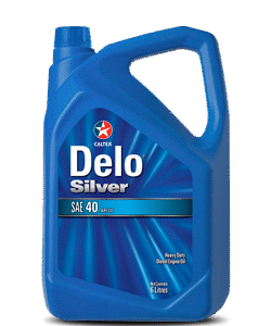 Caltex Delo® Silver SAE 40 (6L) – Monograde Heavy Duty Diesel Engine Oil